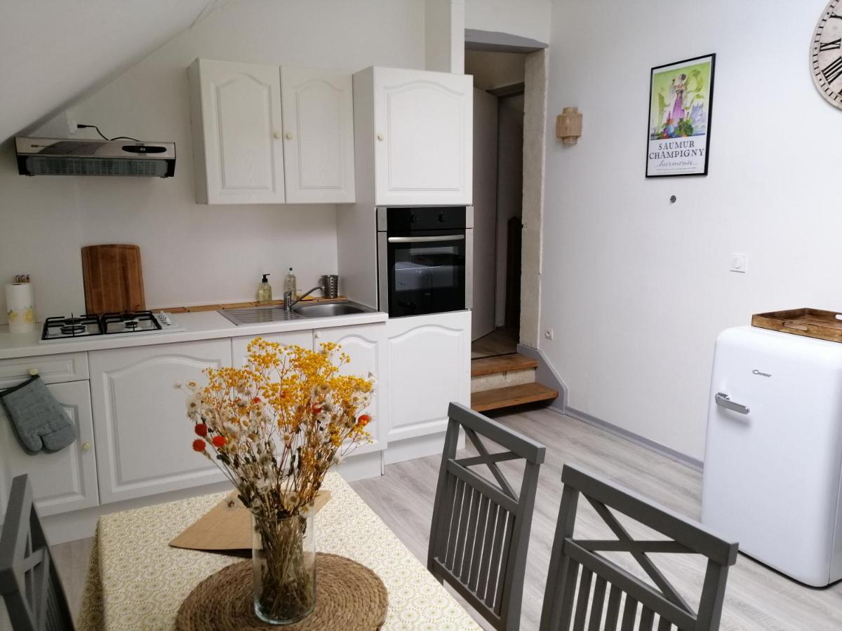 Bel Appt 3 Pieces, A L'Etage, Jardin Privatif, Au Calme, 10 Mn Saumur Et Cnpe Varennes-sur-Loire المظهر الخارجي الصورة